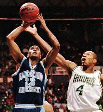 Richie Parker finally wound up at Long Island University, where he averaged 14.6 points per game from 1996-2000.